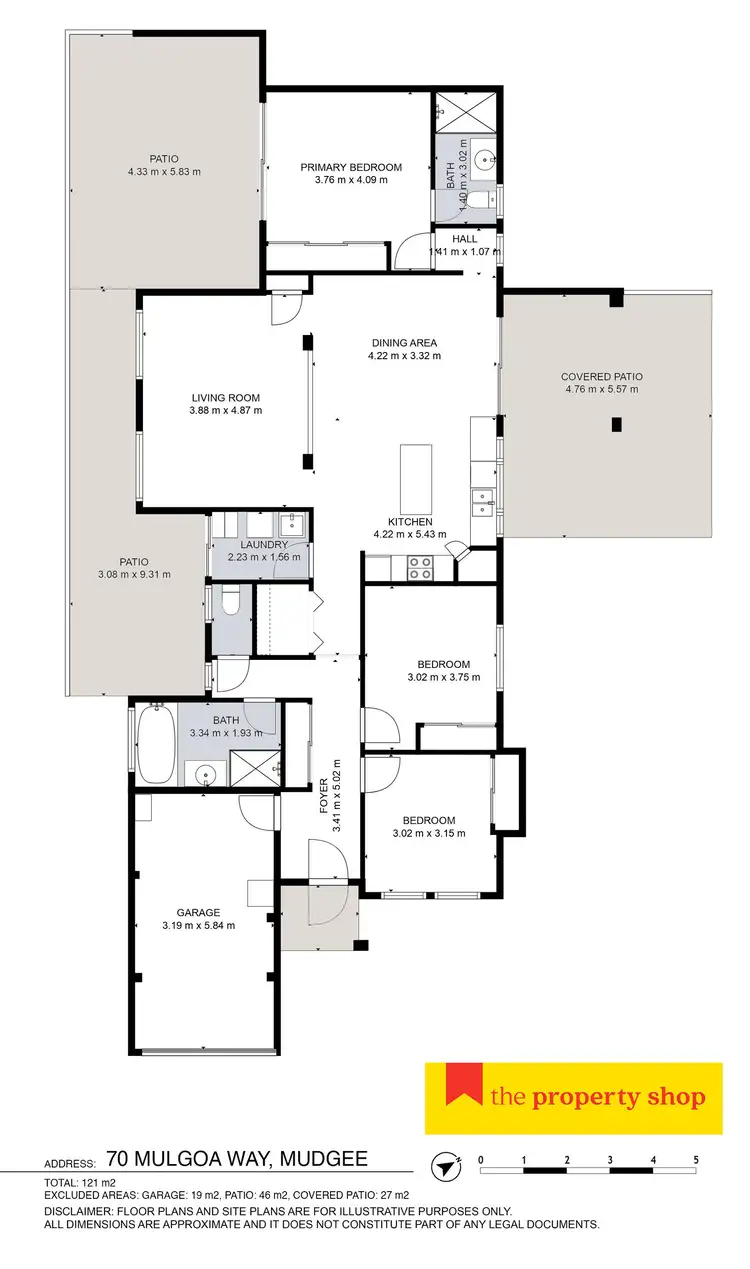 Floorplan of Homely house listing, 70 Mulgoa Way, Mudgee NSW 2850