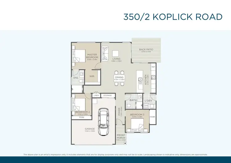 Floorplan of Homely retirement listing, 350/2 Koplick Road, Chambers Flat QLD 4133