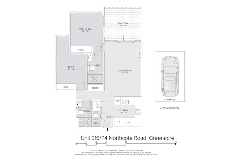 Floorplan of Homely unit listing, Address available on request