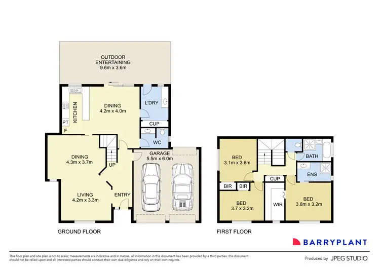 Floorplan of Homely house listing, 39 Golden Way, Hillside VIC 3037