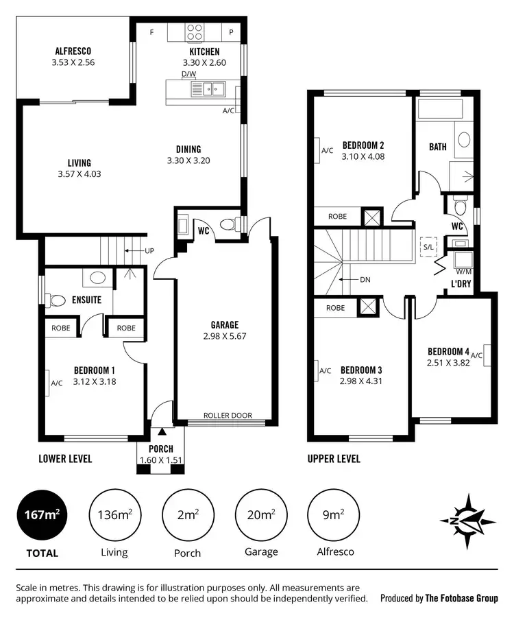 Floorplan of Homely house listing, 1F Letcher Road, Oaklands Park SA 5046