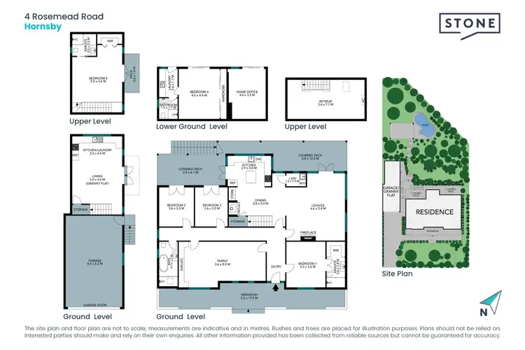 Floorplan of Homely house listing, 4 Rosemead Road, Hornsby NSW 2077