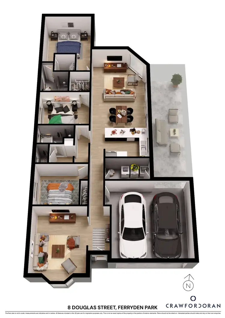 Floorplan of Homely house listing, 8 Douglas Street, Ferryden Park SA 5010