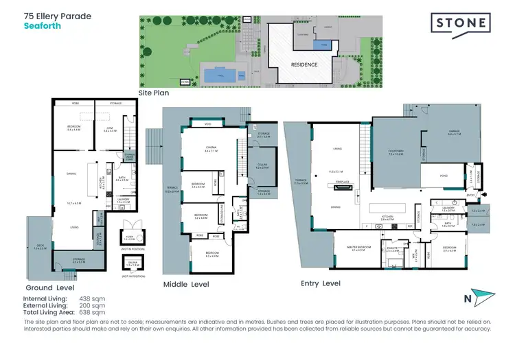 Floorplan of Homely house listing, 75 Ellery Parade, Seaforth NSW 2092