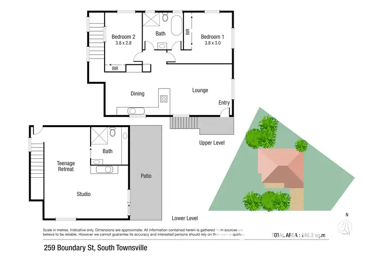 Floorplan of Homely house listing, 259 Boundary Street, South Townsville QLD 4810