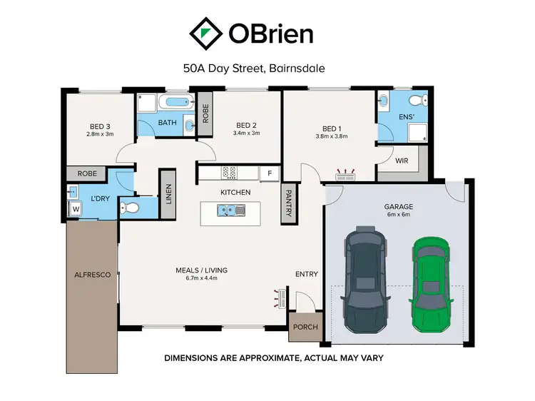Floorplan of Homely house listing, 50A Day Street, Bairnsdale VIC 3875