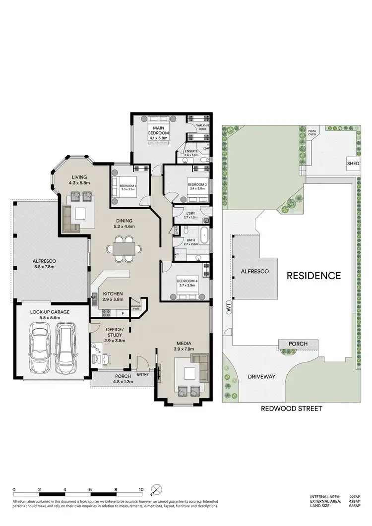 Floorplan of Homely house listing, 12 Redwood Street, Woongarrah NSW 2259