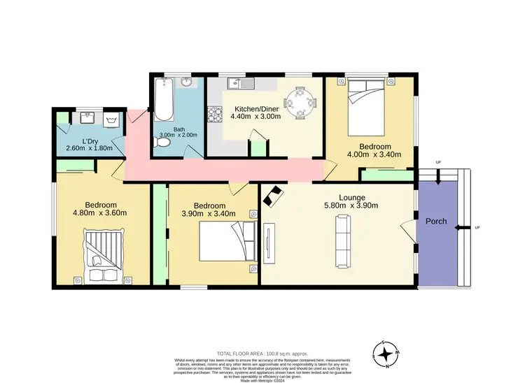 Floorplan of Homely house listing, 70 Pembroke Street, Cambridge Park NSW 2747