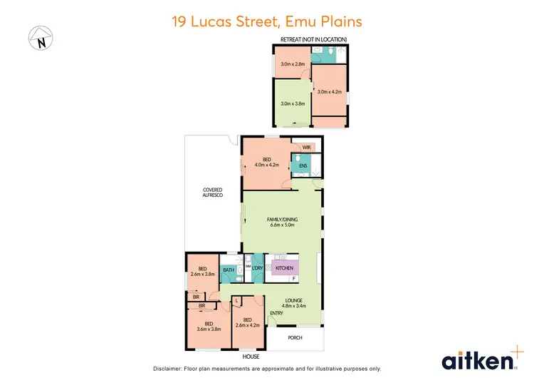 Floorplan of Homely house listing, 19 Lucas Street, Emu Plains NSW 2750