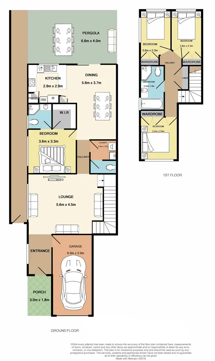 Floorplan of Homely house listing, 1/2 Willow Tree Avenue, Emu Plains NSW 2750