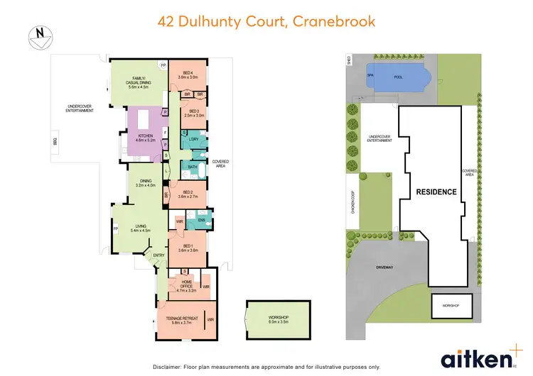 Floorplan of Homely house listing, 42 Dulhunty Court, Cranebrook NSW 2749
