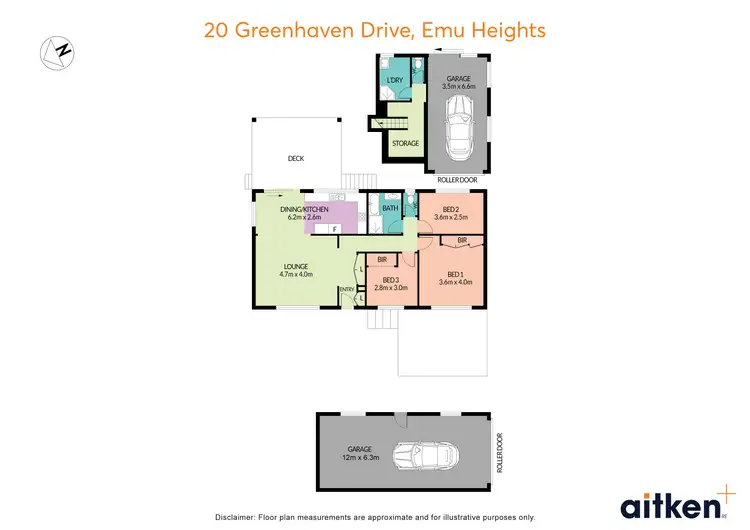 Floorplan of Homely house listing, 20 Greenhaven Drive, Emu Heights NSW 2750