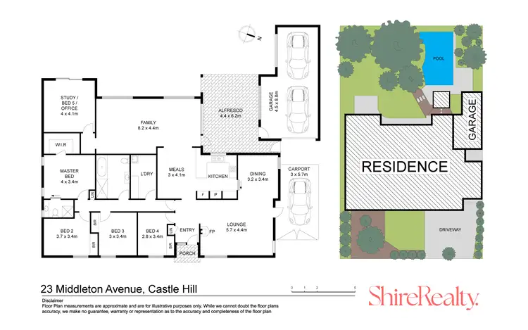 Floorplan of Homely house listing, 23 Middleton Avenue, Castle Hill NSW 2154