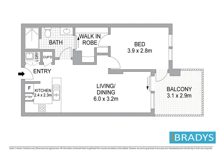 Floorplan of Homely unit listing, 53/148 Flemington Road, Harrison ACT 2914