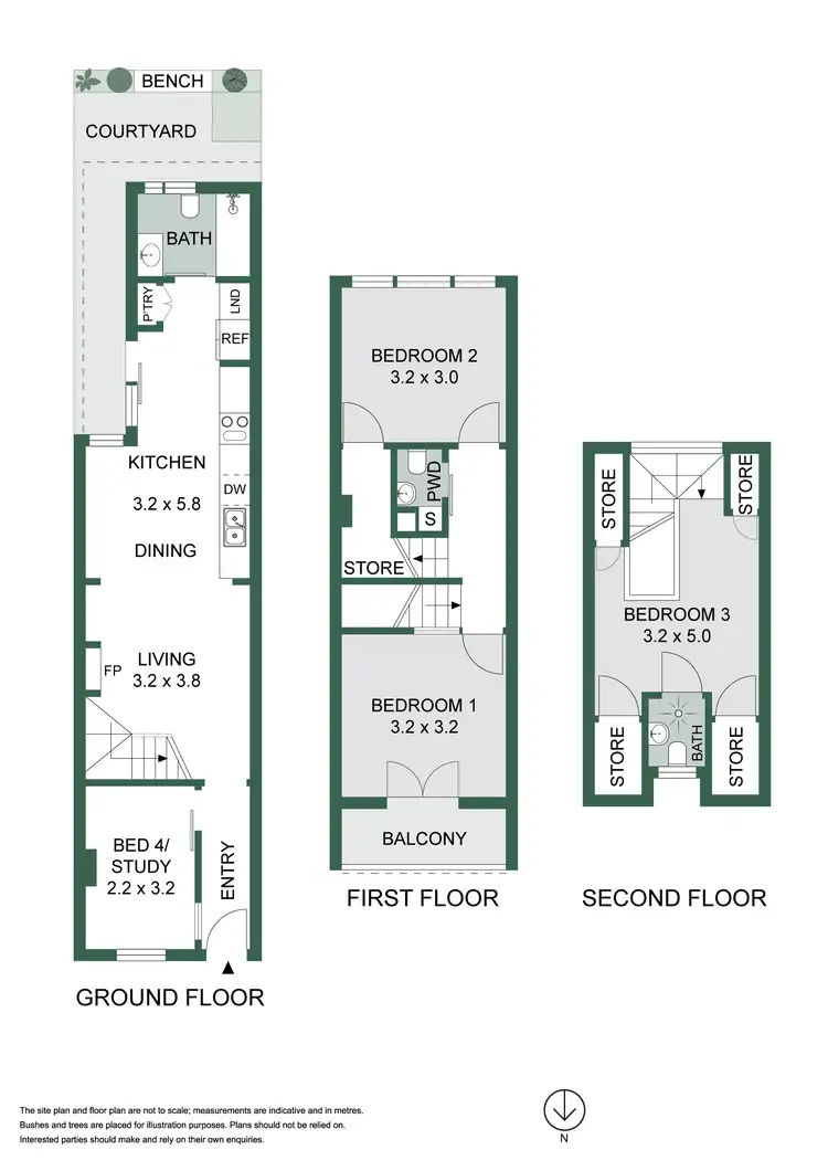 Floorplan of Homely house listing, 43 Caroline Street, Redfern NSW 2016