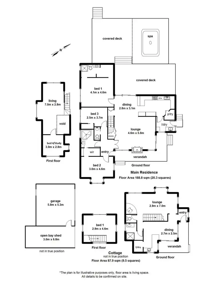 Floorplan of Homely house listing, 109 Emerald Monbulk Road, Emerald VIC 3782