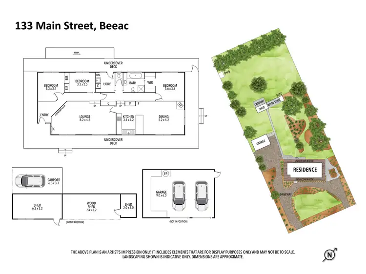 Floorplan of Homely house listing, 133 Main Street, Beeac VIC 3251