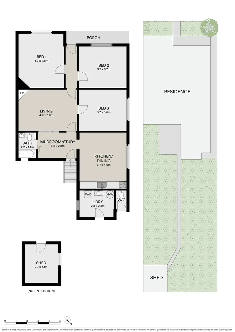 Floorplan of Homely house listing, 23 Hillcrest Street, Tempe NSW 2044