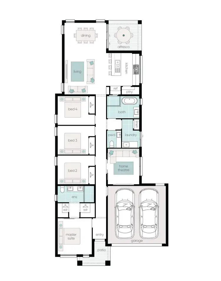 Floorplan of Homely house listing, 712/25 Lilium Street, Lochinvar NSW 2321