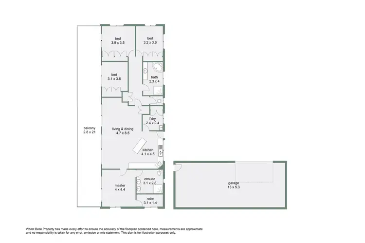 Floorplan of Homely house listing, 2-4 Hutchinson Street, Edge Hill QLD 4870