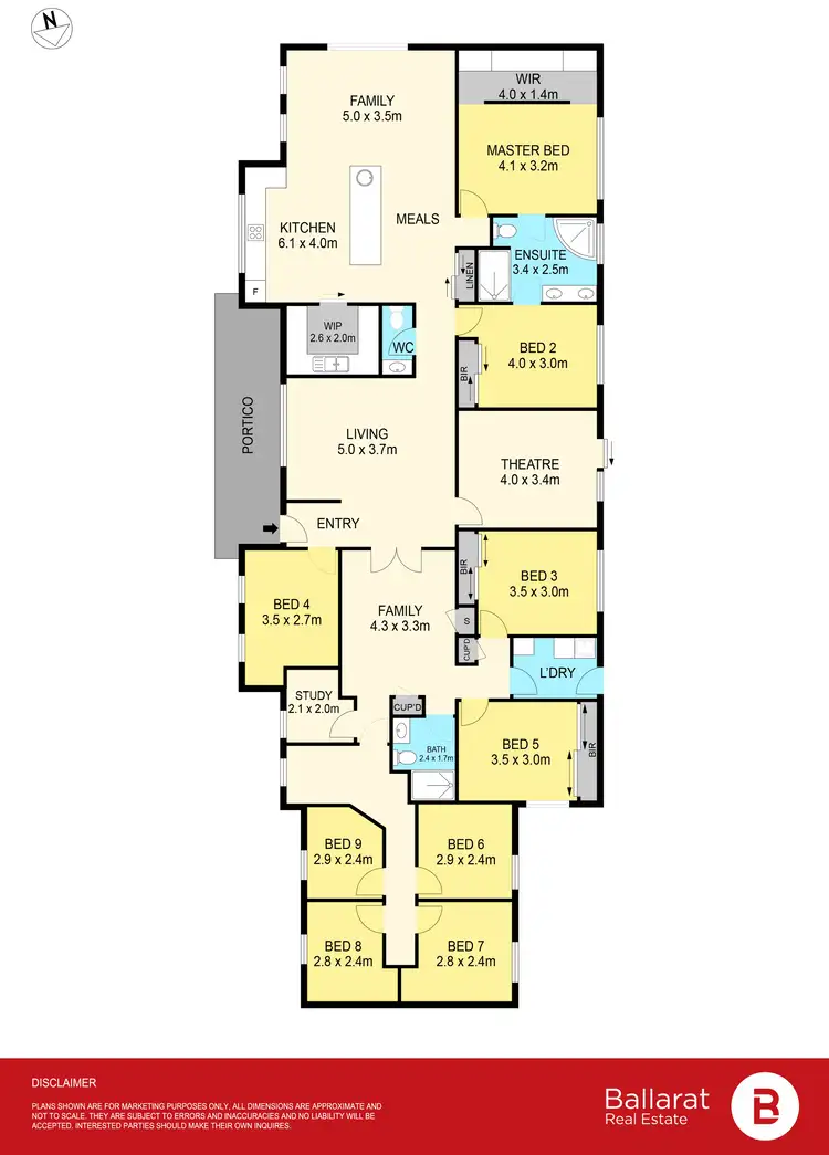 Floorplan of Homely house listing, 59 Windermere Way, Cardigan Village VIC 3352