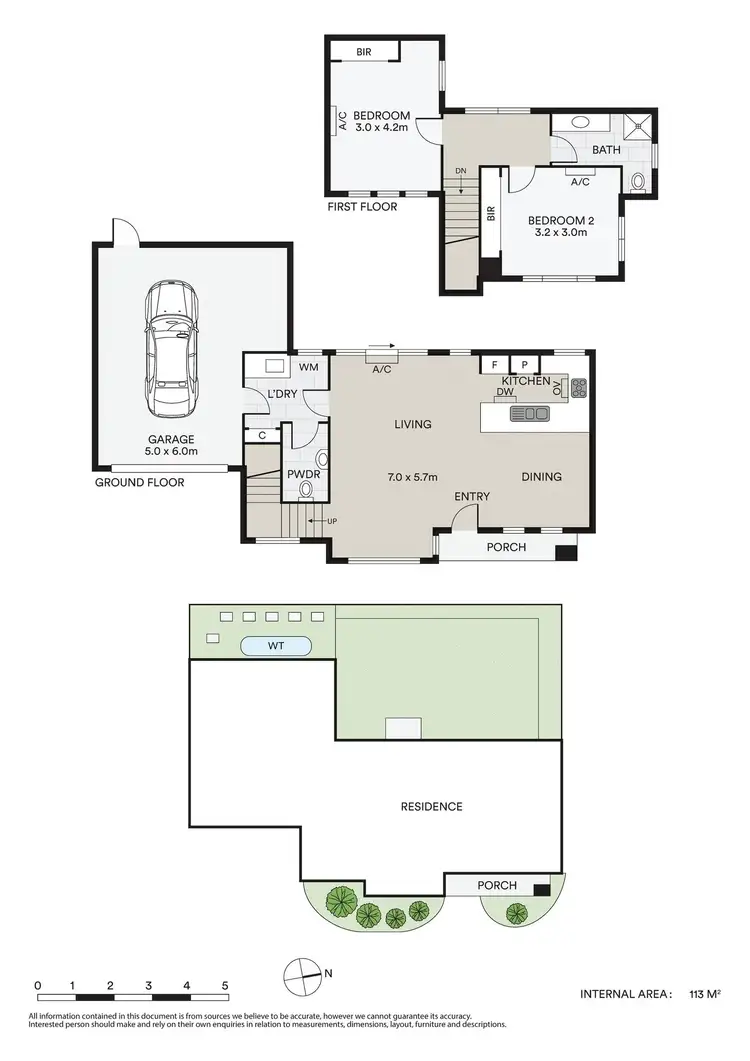 Floorplan of Homely townhouse listing, 3/38 Manoon Road, Clayton South VIC 3169