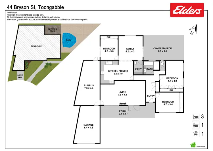 Floorplan of Homely house listing, 44 Bryson Street, Toongabbie NSW 2146