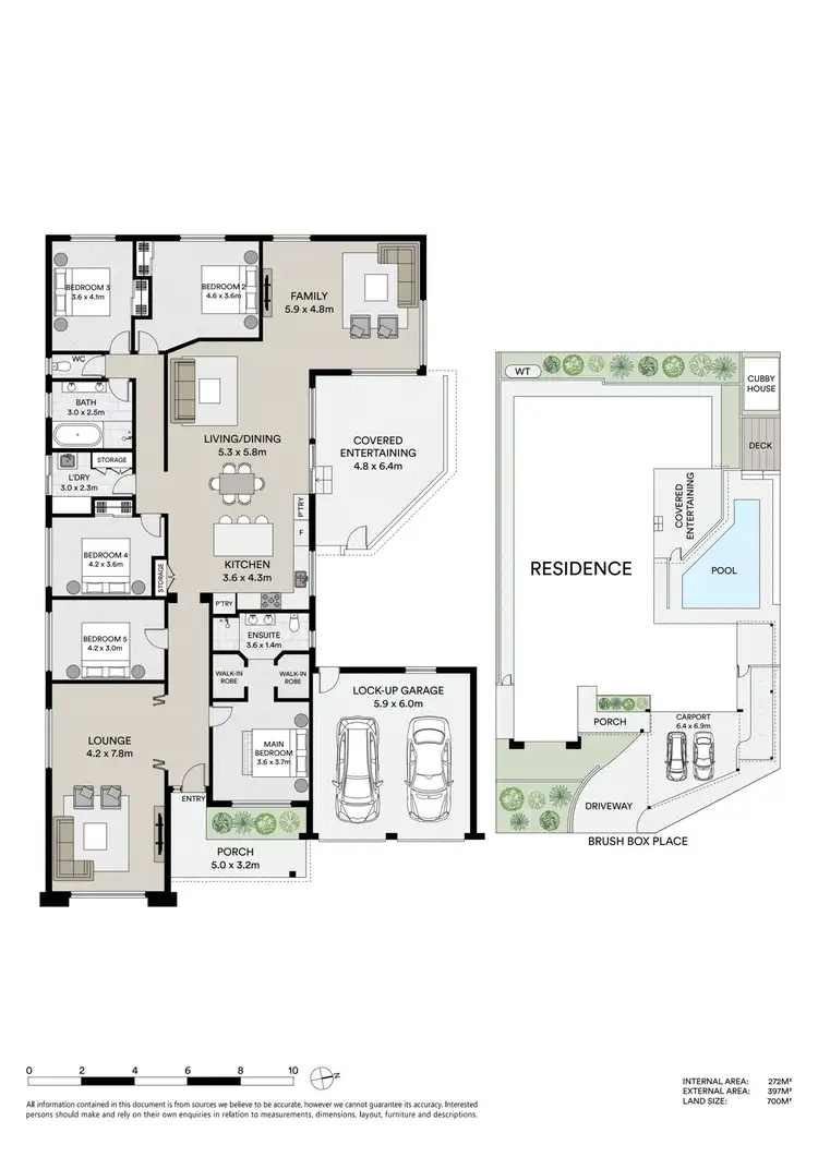 Floorplan of Homely house listing, 17 Brush Box Place, Hamlyn Terrace NSW 2259