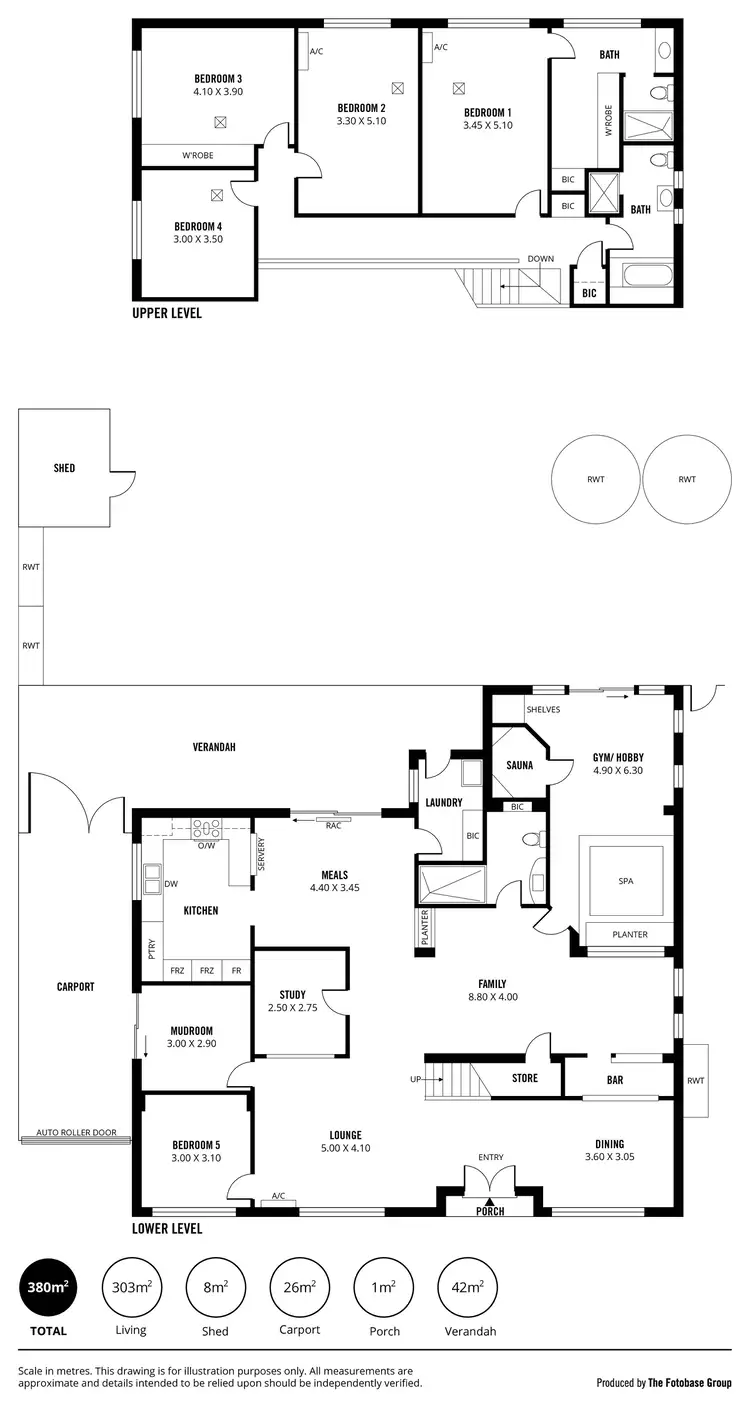 Floorplan of Homely house listing, 9 Abiona Street, Flagstaff Hill SA 5159