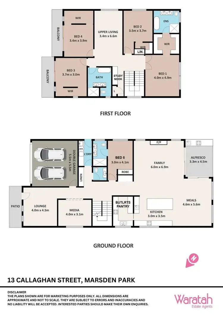 Floorplan of Homely house listing, 13 Callaghan Street, Marsden Park NSW 2765