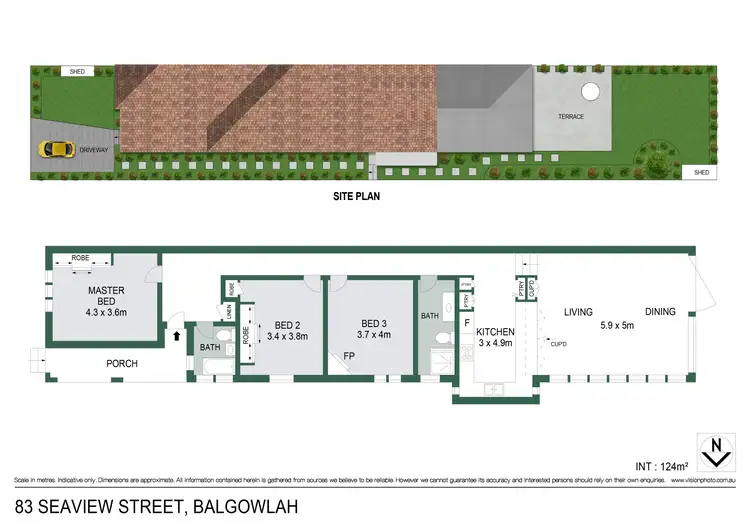 Floorplan of Homely house listing, 83 Seaview Street, Balgowlah NSW 2093