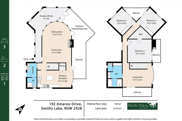Floorplan of Homely house listing, 192 Amaroo Drive, Smiths Lake NSW 2428