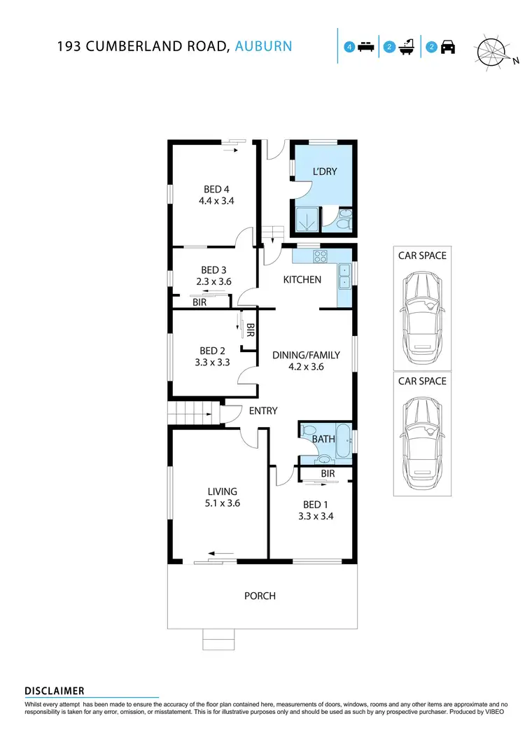 Floorplan of Homely house listing, 193 Cumberland Road, Auburn NSW 2144