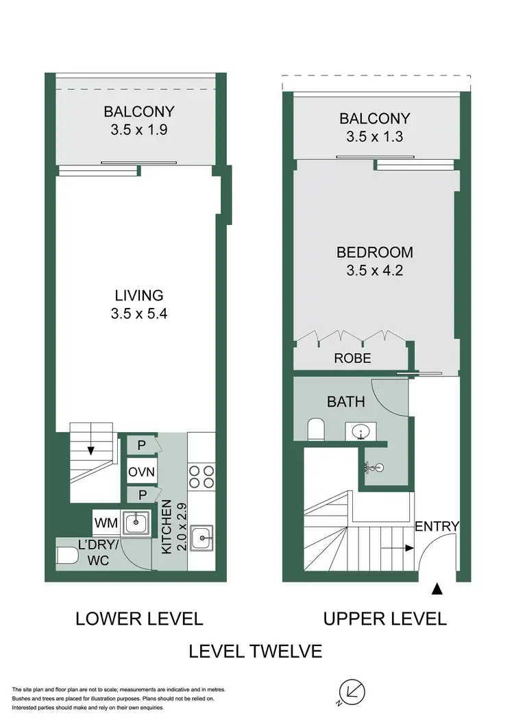 Floorplan of Homely apartment listing, 1206/227 Victoria Street, Darlinghurst NSW 2010