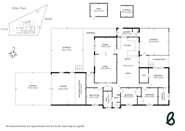 Floorplan of Homely house listing, 8 Myall Place, Singleton NSW 2330