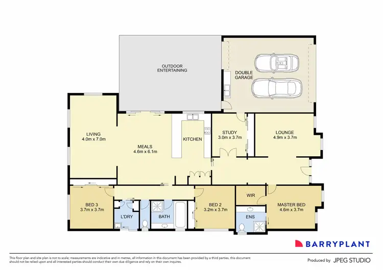 Floorplan of Homely house listing, 5 Pembury Way, Hillside VIC 3037