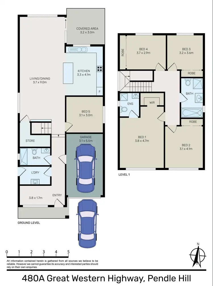 Floorplan of Homely house listing, 480a Great Western Highway, Pendle Hill NSW 2145