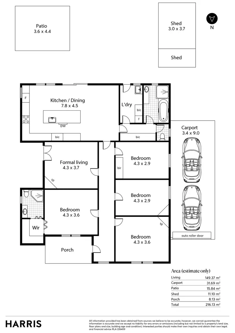 Floorplan of Homely house listing, 25 Woodfield Avenue, Fullarton SA 5063