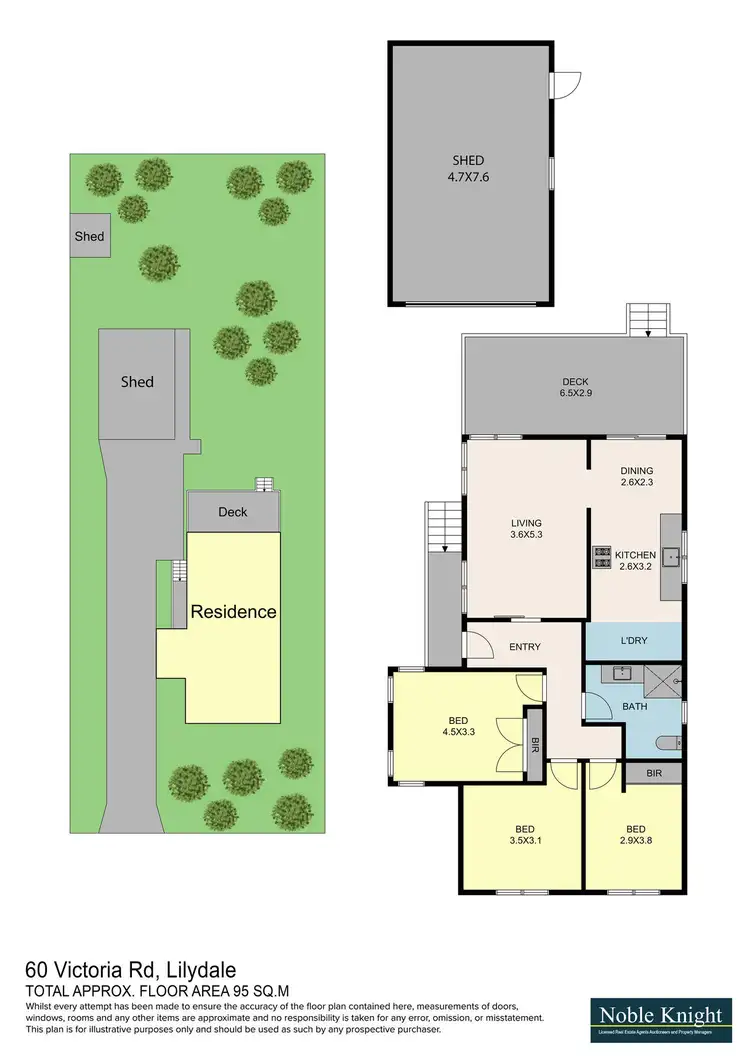 Floorplan of Homely house listing, 60 Victoria Road, Lilydale VIC 3140