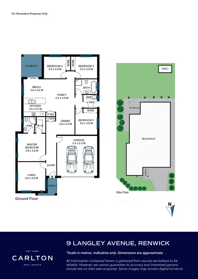 Floorplan of Homely house listing, 9 Langley Avenue, Renwick NSW 2575