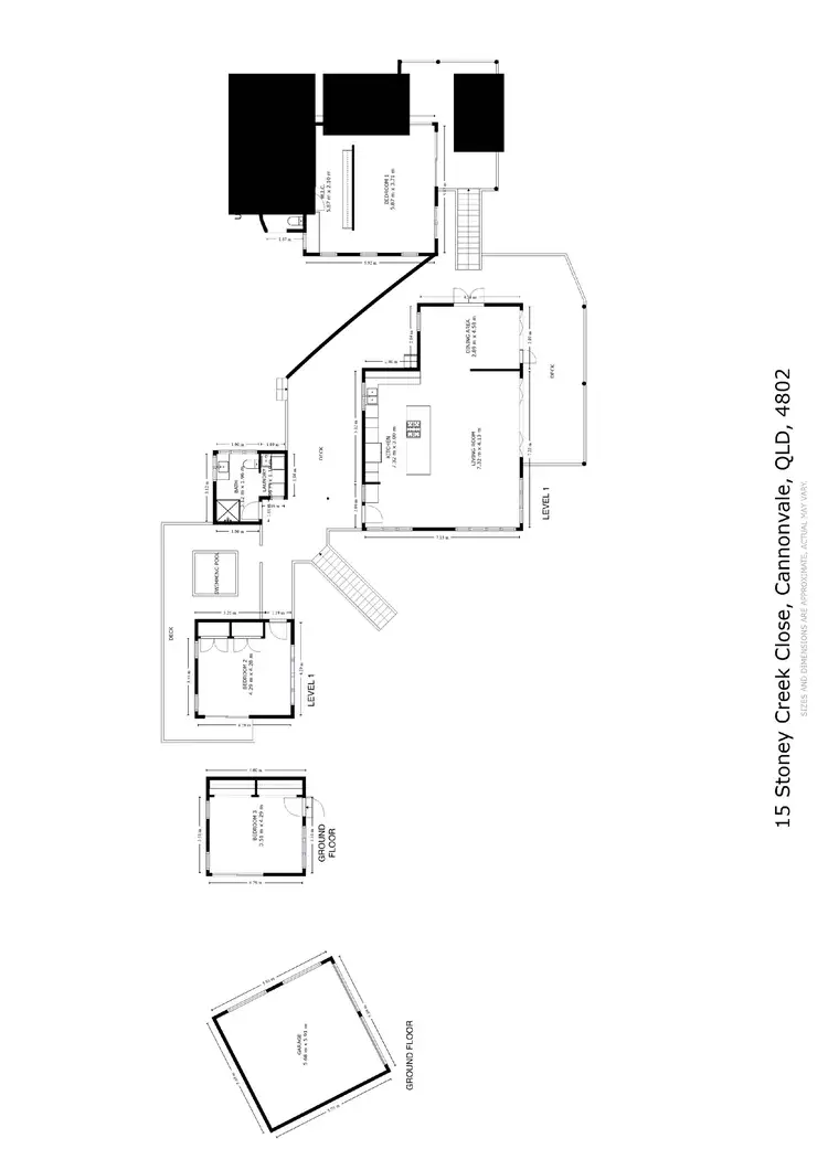 Floorplan of Homely house listing, 15 Stony Creek Close, Cannonvale QLD 4802