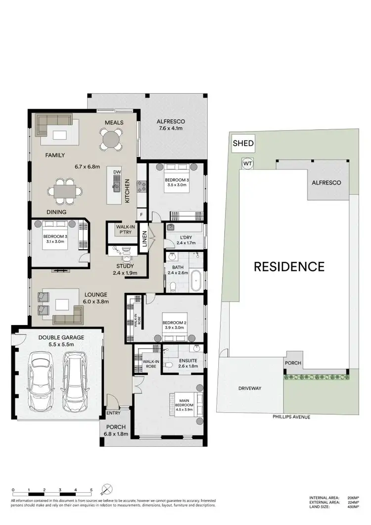 Floorplan of Homely house listing, 30 Phillips Avenue, Oran Park NSW 2570