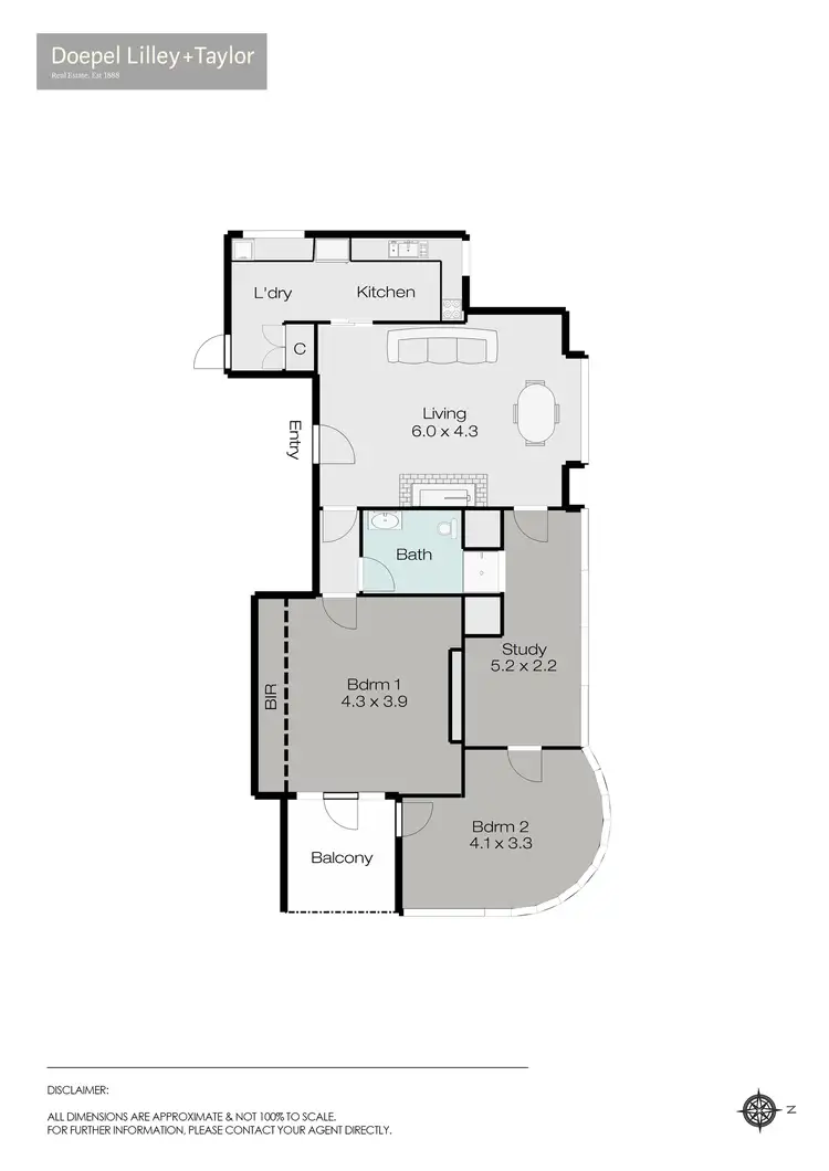 Floorplan of Homely apartment listing, 5/4 Lyons Street South, Ballarat Central VIC 3350