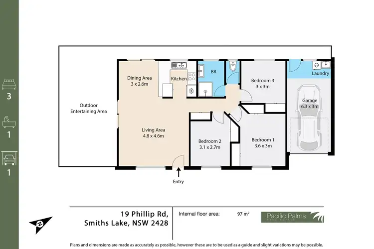 Floorplan of Homely house listing, 19 Phillip Road, Smiths Lake NSW 2428