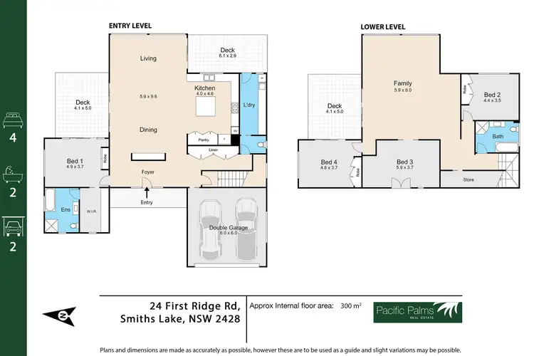 Floorplan of Homely house listing, 24 First Ridge Road, Smiths Lake NSW 2428