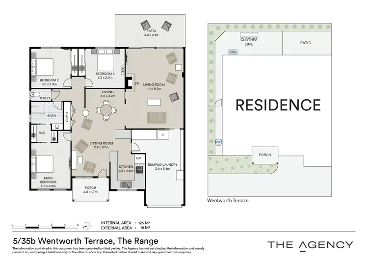 Floorplan of Homely unit listing, 5/35B Wentworth Terrace, The Range QLD 4700