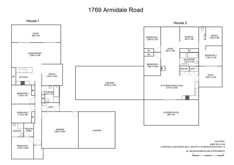 Floorplan of Homely rural property listing, 1769 Armidale Road, Coutts Crossing NSW 2460