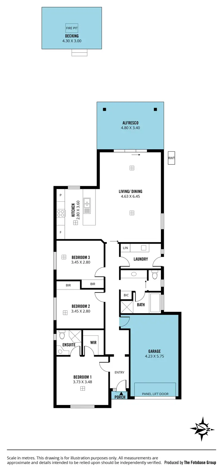 Floorplan of Homely house listing, 2B Dalkeith Avenue, Dover Gardens SA 5048