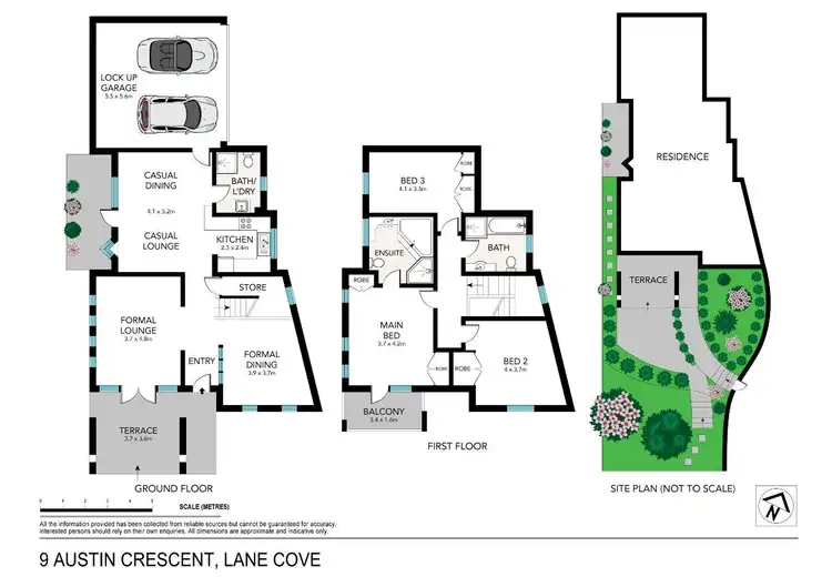 Floorplan of Homely house listing, 9 Austin Crescent, Lane Cove NSW 2066