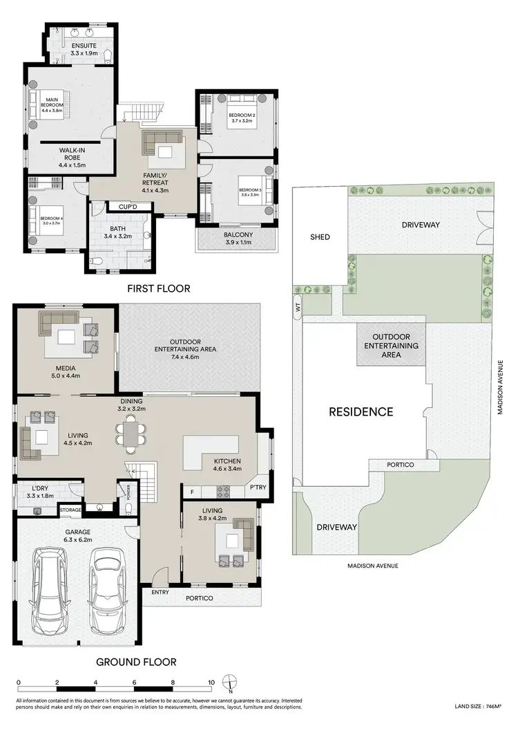 Floorplan of Homely house listing, 27 Madison Avenue, Glenella QLD 4740